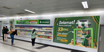 AlloFresh Hadirkan Kemudahan Belanja e-Grocery Lewat Dinding Belanja