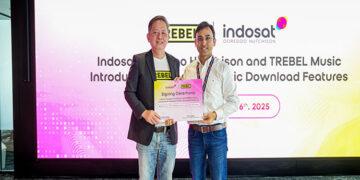 Indosat dan TREBEL Music Hadirkan Fitur Unduh Musik Berbasis AI