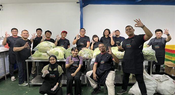 sampah makanan