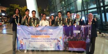 Tim Pelajar Indonesia Raih Medali di Ajang Olimpiade Kimia Internasional