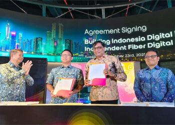 Konsorsium Indosat, Arsari Group dan Northstar Bangun “Jalan Tol” Digital di Indonesia
