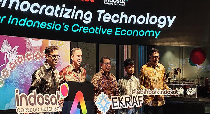 Indosat, Adobe, dan Kemenekraf Buka Akses AI dan Monetisasi bagi Kreator Muda