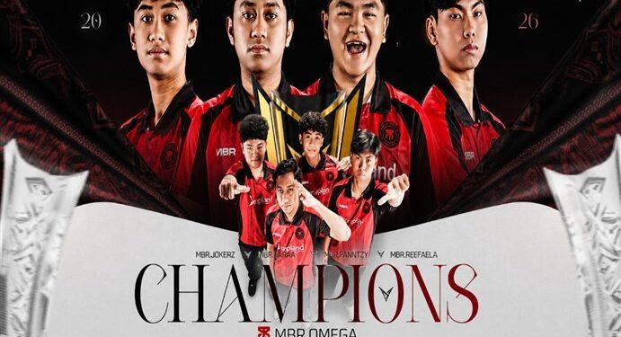 MBR Omega juara FFNS 2026 Fall