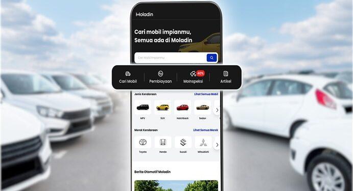 Platform digital mobil Moladin
