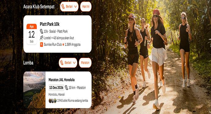 Strava Rilis Fitur Baru untuk Cari Race dan Event Klub, Perkuat Koneksi Komunitas Pelari