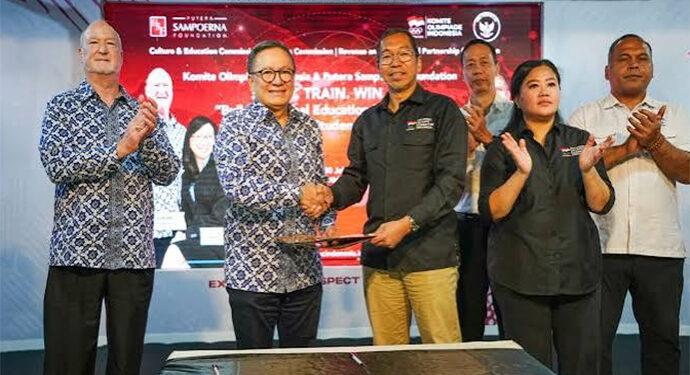 Pendidikan Atlet Jadi Fokus, NOC Indonesia Gandeng Putera Sampoerna Foundation