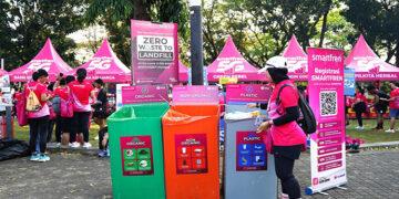 SMARTFREN Run Bisa Daur Ulang 100% Limbah