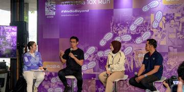 Amartha 10X Run 2026 Bawa Semangat UMKM Perempuan di Lintasan Lari