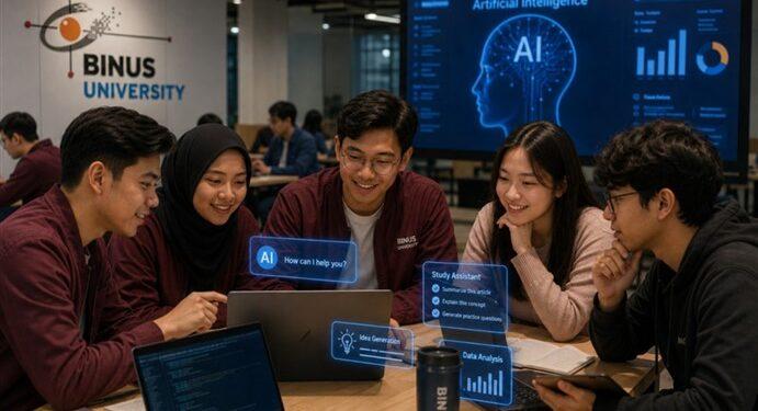 teknologi AI BINUS Microsoft