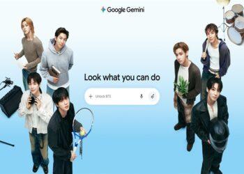 Google Gemini x BTS