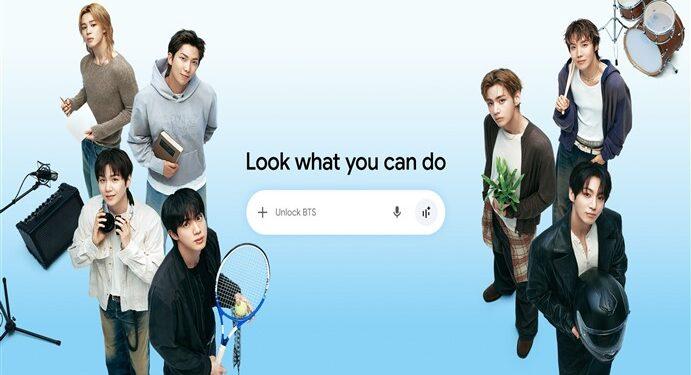 Google Gemini x BTS