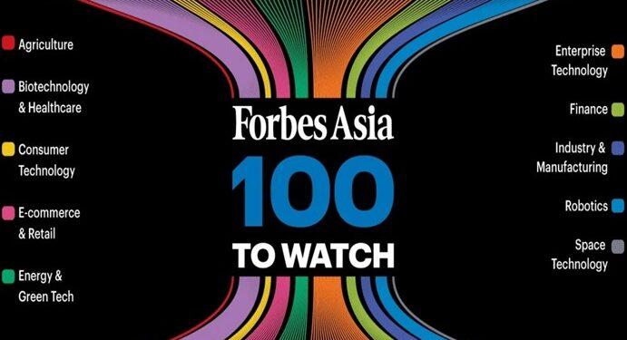 Forbes Asia 100 to Watch 2026