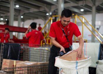 J&T Express Indonesia volume pengiriman