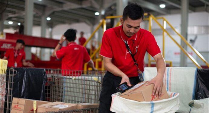 J&T Express Indonesia volume pengiriman