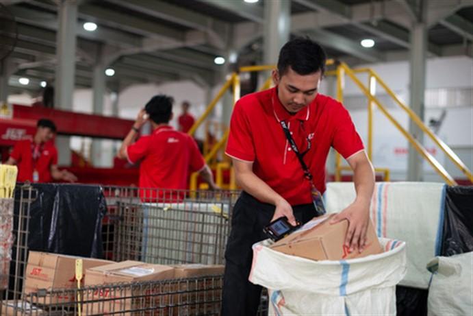 J&T Express Indonesia volume pengiriman