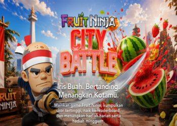Fruit Ninja City Battle Merdeka Edition