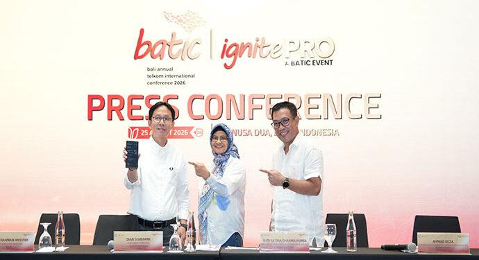 BATIC 2026 Hadirkan 2.700 Delegasi dari 67 Negara, Bahas Masa Depan AI dan Konektivitas