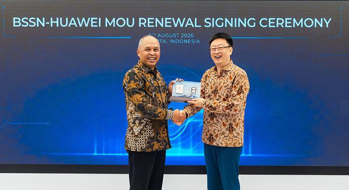 BSSN dan Huawei Perkuat Kerja Sama, Lebih dari 39.000 Orang Ikut Program Keamanan Siber
