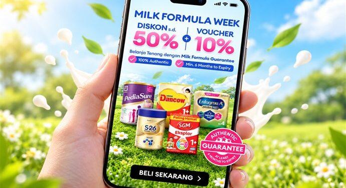 Lazada LazMall Milk Formula Week